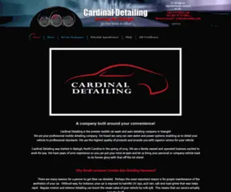 Cardinaldetailing.com(Cardinal Detailing) Screenshot