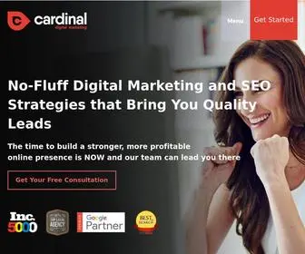 Cardinaldigitalmarketing.com(Healthcare Performance Marketing Agency) Screenshot