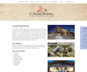 Cardinalengineers.com(Cardinal Engineering Merges with Parkhill) Screenshot