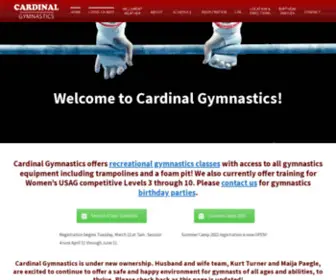 Cardinalgymnastics.com(Cardinalgymnastics) Screenshot