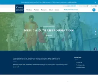 Cardinalinnovations.org(Cardinal Innovations Healthcare) Screenshot