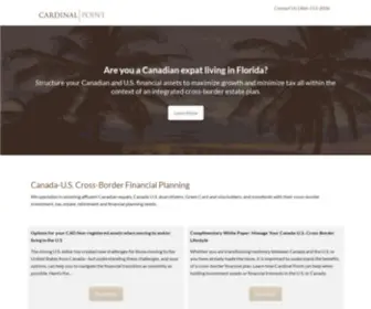 Cardinalpointwealthflorida.com(Cross-Border Financial Planning) Screenshot