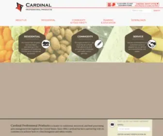 Cardinalproproducts.com(Cardinal Professional Products) Screenshot