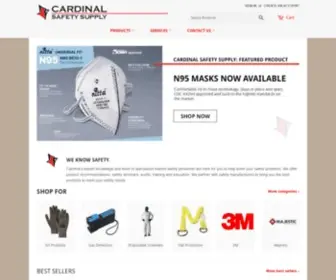 CardinalsafetyStore.com(Cardinal Safety Supply) Screenshot