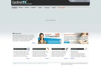 Cardinalts.com(Cardinal Technology Solutions) Screenshot