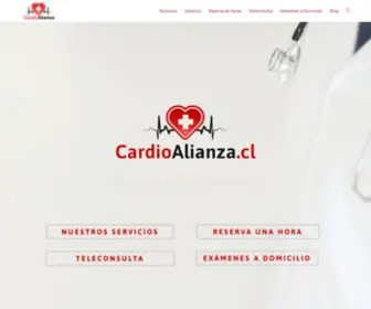 Cardioalianza.cl(Cardiología con calor humano) Screenshot