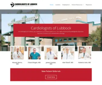 Cardiologistsoflubbock.com(Cardiologists of Lubbock) Screenshot