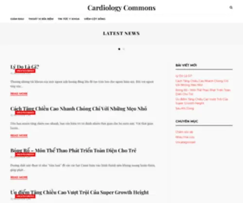 Cardiologycommons.org(Cardiology Commons) Screenshot