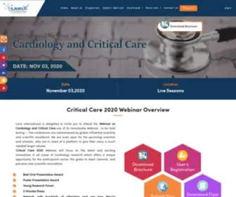 Cardiologysymposium.com(Cardiology conferences) Screenshot