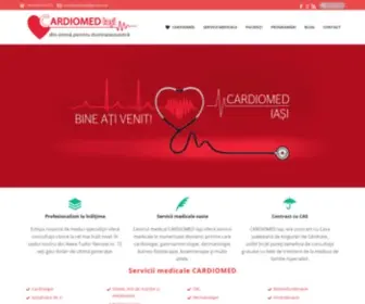 Cardiomediasi.ro(CARDIOMED Iaşi) Screenshot