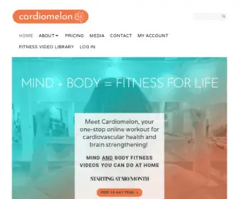 Cardiomelon.com(Body = Fitness for Life) Screenshot