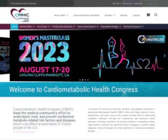Cardiometabolichealth.org(CMHC, your leading resource in cardiometabolic health) Screenshot