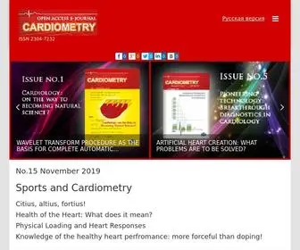 Cardiometry.net(Open Access e) Screenshot