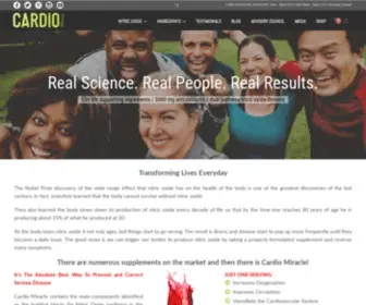 Cardiomiracle.com(Cardio Miracle) Screenshot