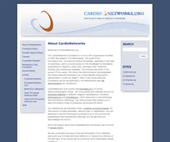 Cardionetworks.org(The CardioNetworks Foundation) Screenshot