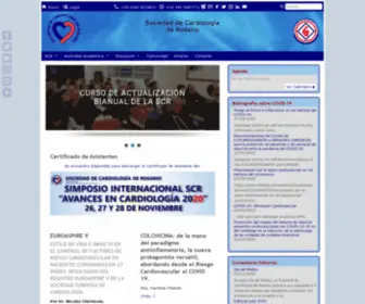 Cardiorosario.org.ar(Inicio) Screenshot