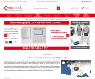 Cardiostore.fr(Commandez tout votre équipement de cardiologie) Screenshot