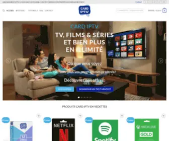 Cardiptv.com(CARD IPTV) Screenshot