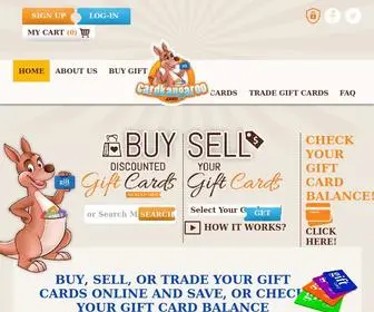 Cardkangaroo.com(Gift cards) Screenshot