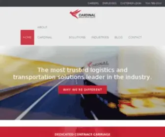 Cardlog.com(Cardinal Logistics) Screenshot