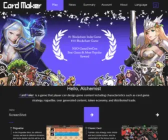 Cardmaker.io(像玩游戏一样制作游戏) Screenshot