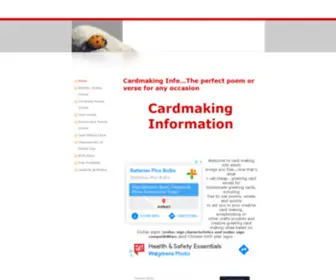 Cardmaking.info(Card Making Information) Screenshot