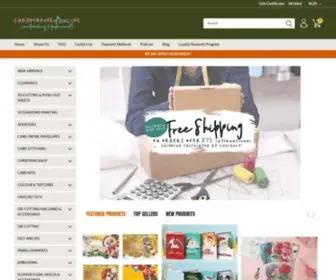 Cardmakingonline.com.au(Cardmaking Online) Screenshot