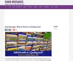 Cardmessages.com