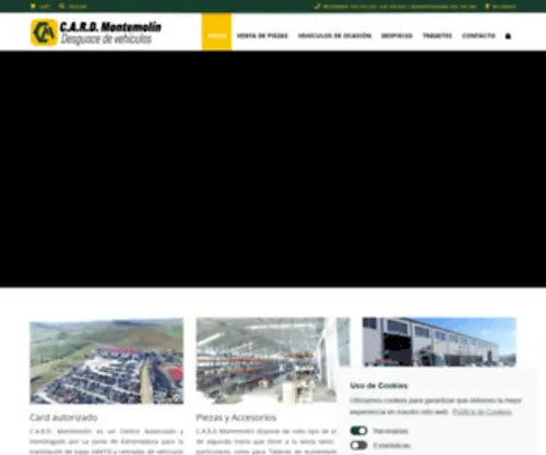 Cardmontemolin.com(Badajoz (Extremadura)) Screenshot