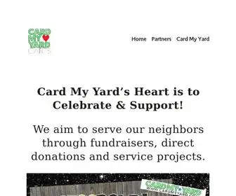 Cardmyyardcares.com(Card My Yard Cares) Screenshot