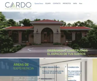 Cardocasadearquitectura.com(Arquitectura, Diseño y Construcción Mérida) Screenshot