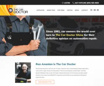 Cardoctorshow.com(The Definitive Opinion on Automotive Repair) Screenshot