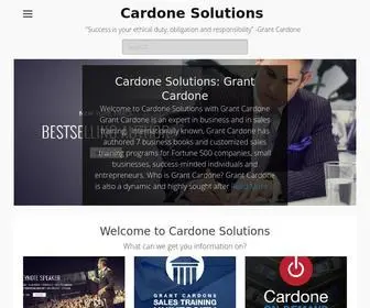 Cardonesolutions.com(Cardone Solutions) Screenshot