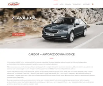 Cardot.sk(Autopožičovňa Košice) Screenshot