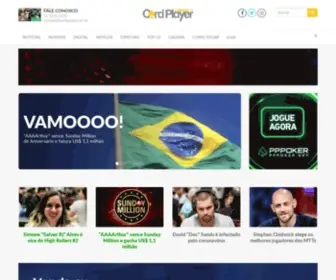 Cardplayer.com.br Screenshot
