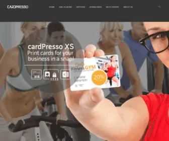 Cardpresso.com(Plastic Card Software ®) Screenshot