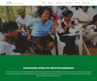 Cardpsu.org(Community Action for Rural Development) Screenshot