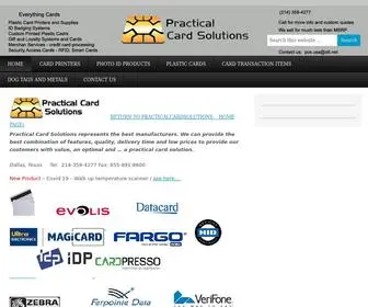 Cards77.com(Practical Card Solutions) Screenshot