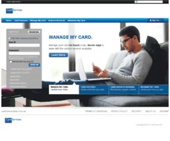 Cardservicesdirect.com.au(CardServices Online) Screenshot