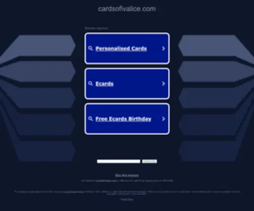 Cardsofivalice.com(Cardsofivalice) Screenshot