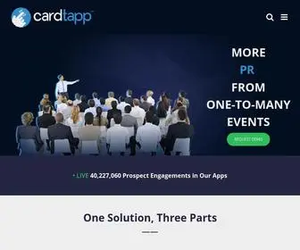 Cardtapp.com(Digitize Marketing and Sales Collateral) Screenshot