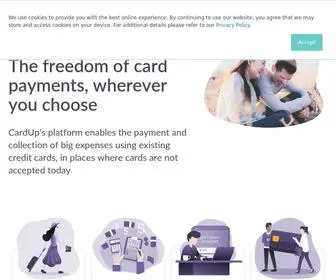 Cardup.co(The freedom of card payments) Screenshot