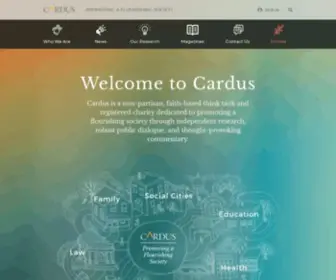 Cardus.ca(Home) Screenshot