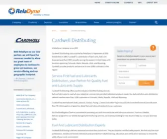 Cardwelldist.com(Cardwell Distributing) Screenshot