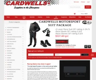 Cardwells.co.nz(Cardwells Ltd) Screenshot