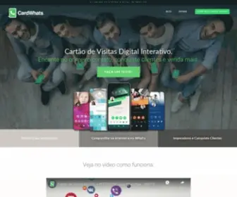 Cardwhats.com.br(Cartão de Visitas Digital e Interativo) Screenshot