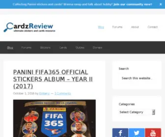 Cardzreview.com(CardzReview) Screenshot