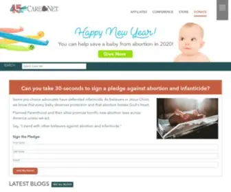 Care-NET.org(Pregnancy Centers) Screenshot