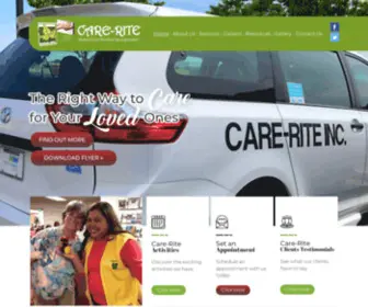 Care-Ritehcsinc.com(Non-Medical Home Care in California) Screenshot