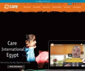 Care.org.eg(CARE International Egypt) Screenshot